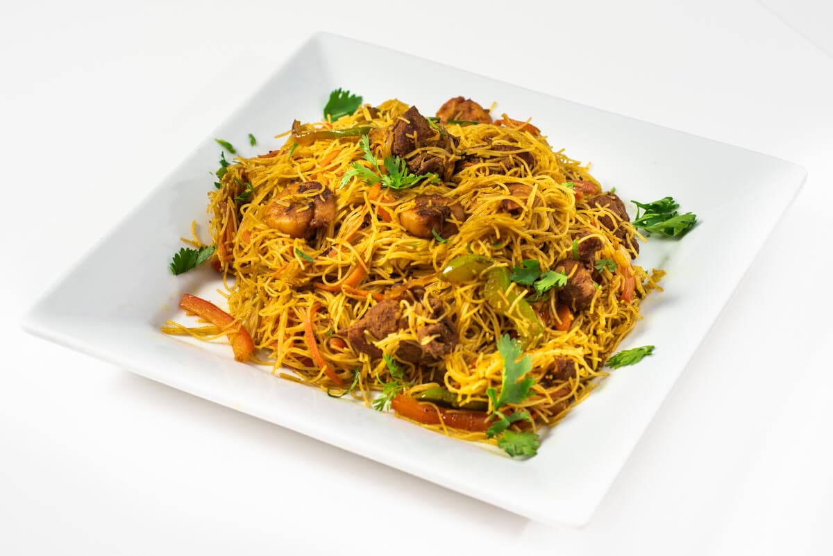 Chicken and Shrimp Noodles