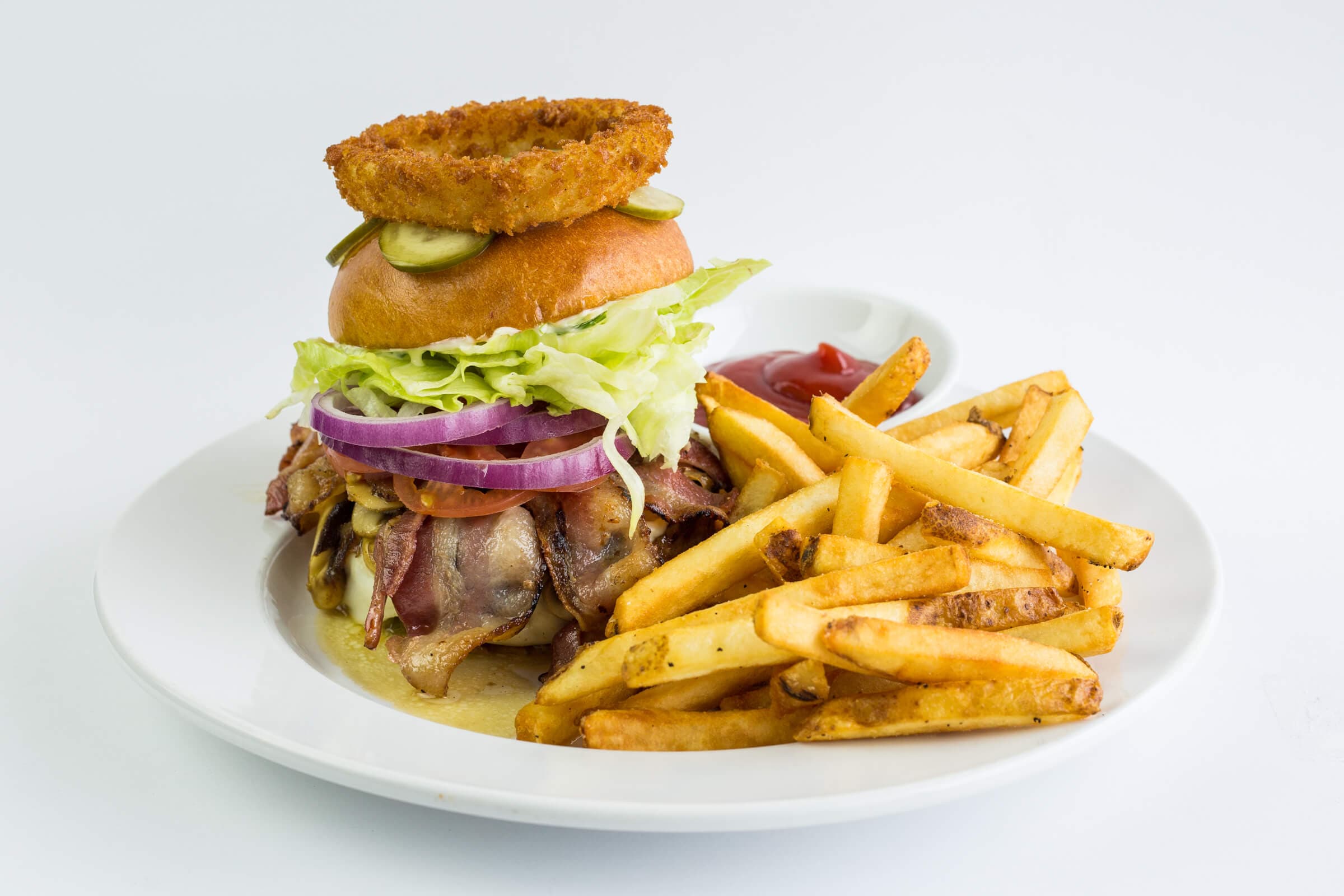 Charcoal & Woodz Burger
