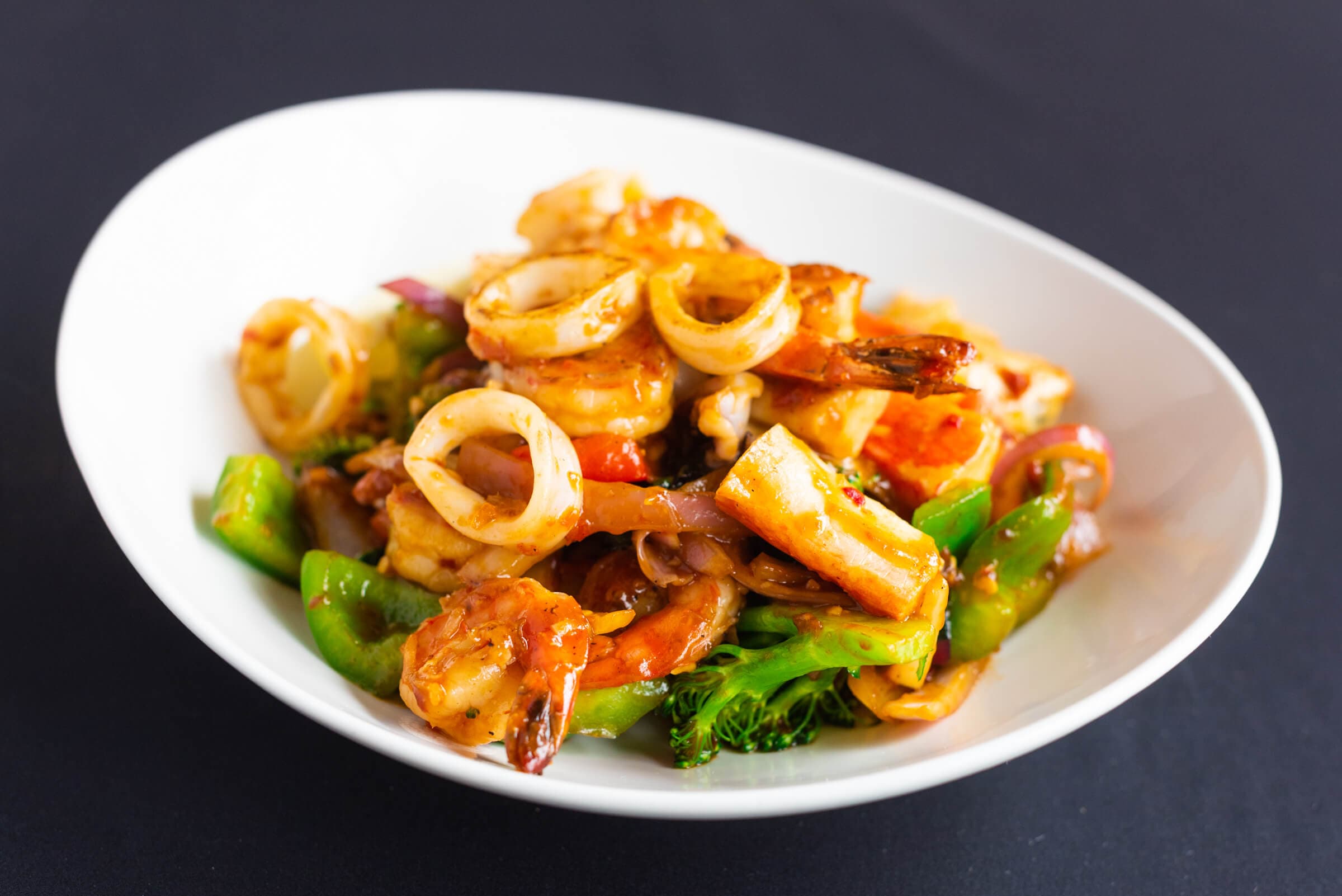 Basil Seafood - Phad Kraphao Talay