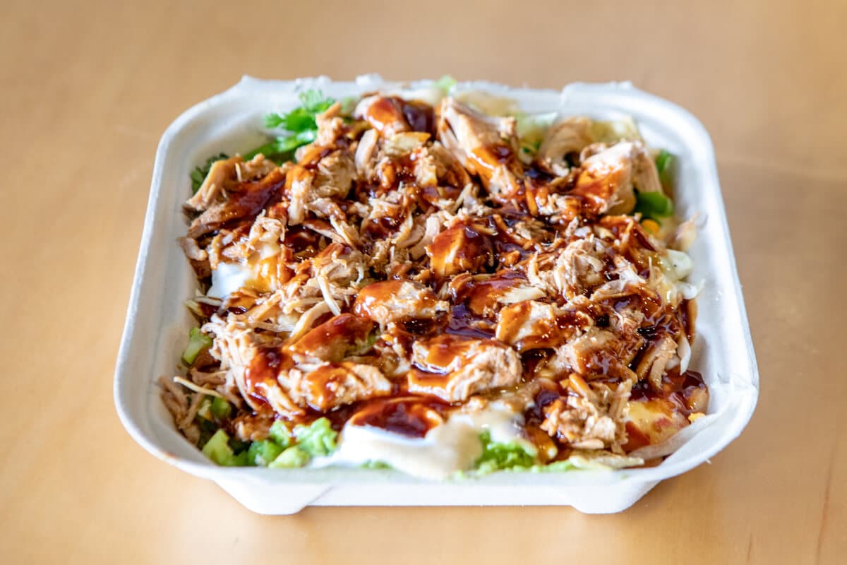 Big BBQ Pulled Pork Burrito