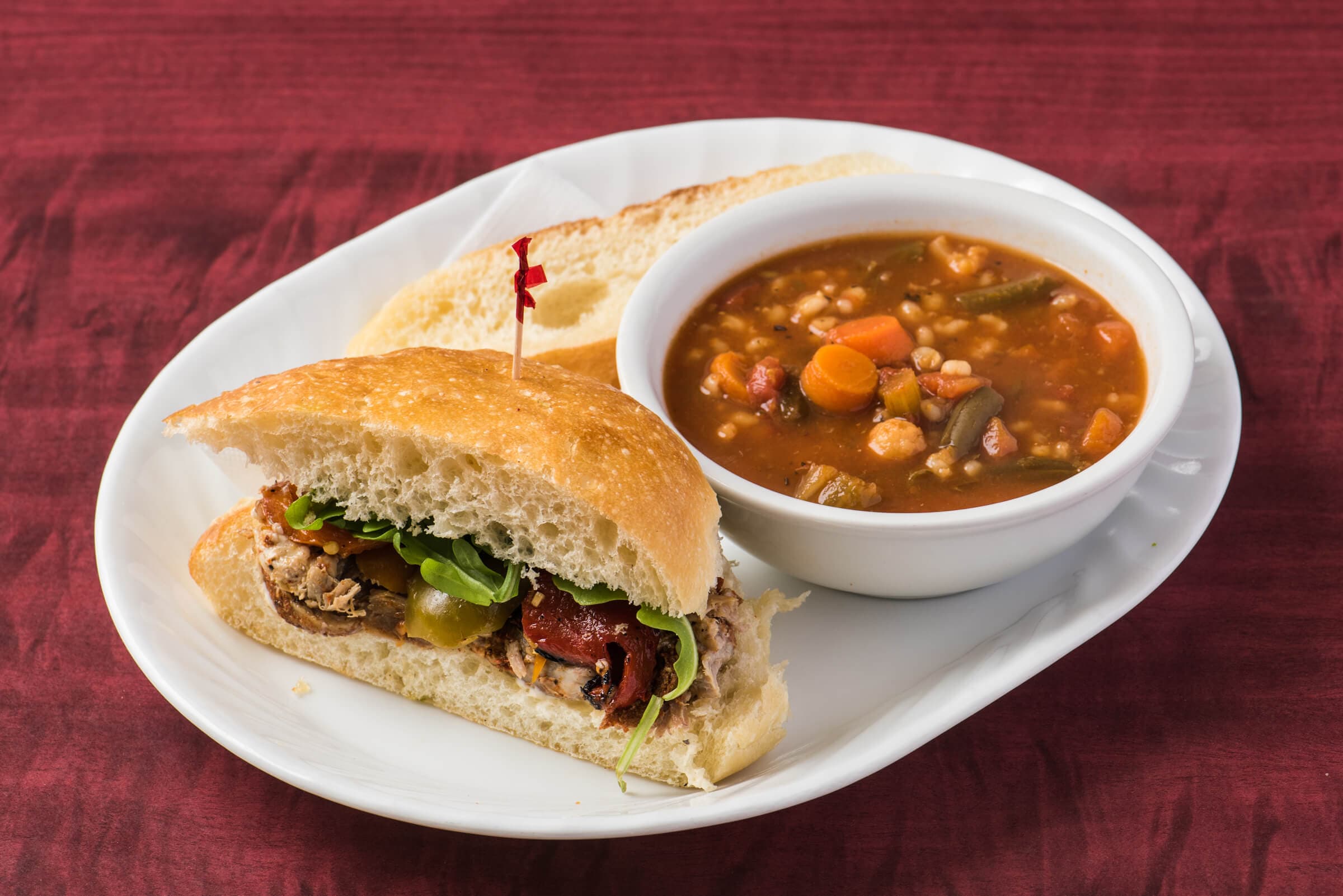 Choose Two Combo with Soup