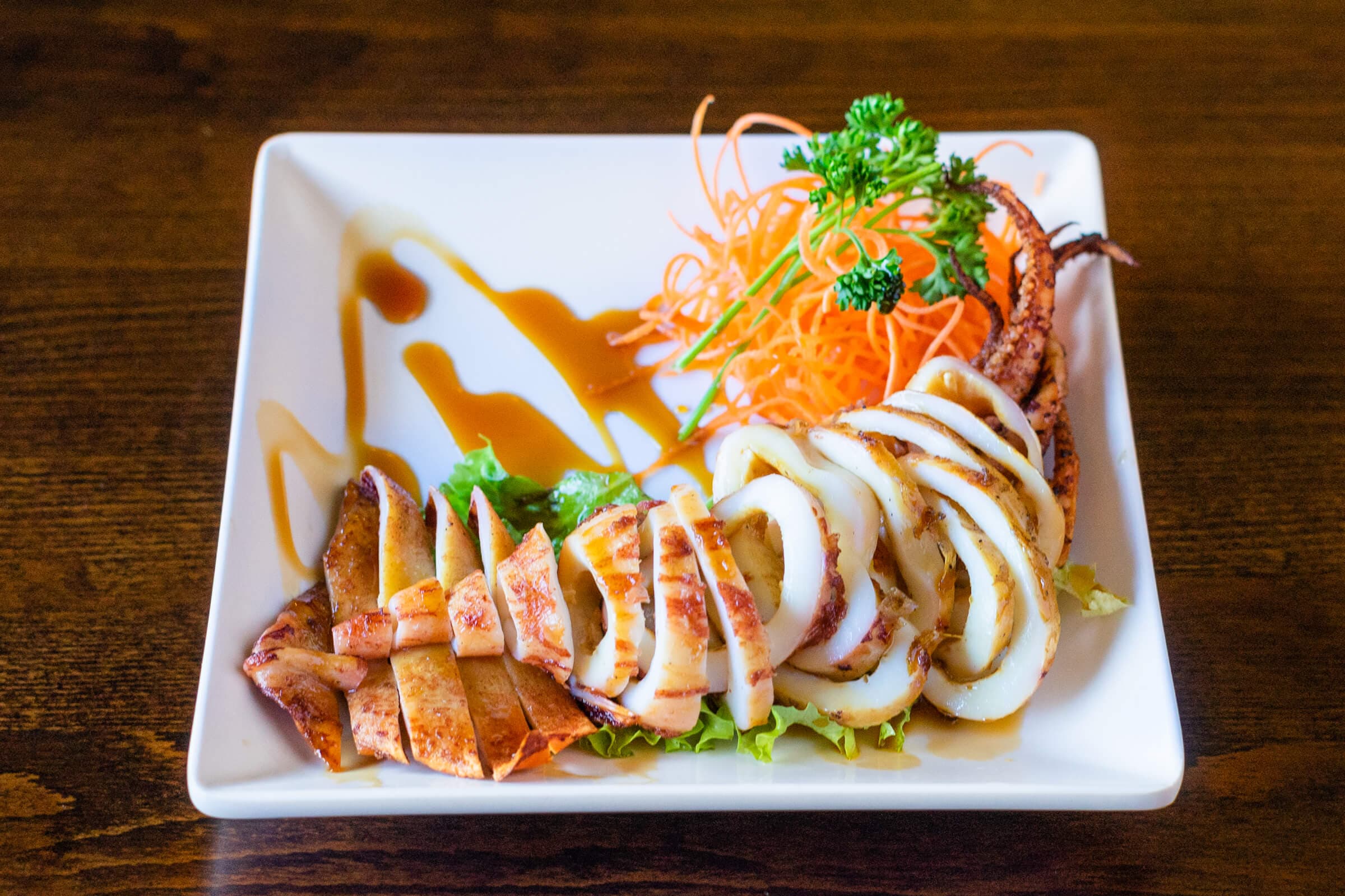 20. Ikayaki Grilled Squid