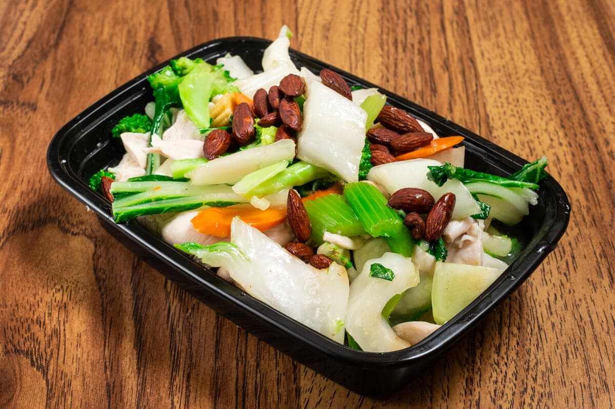 41. Almond Gai Ding Mixed Vegetables