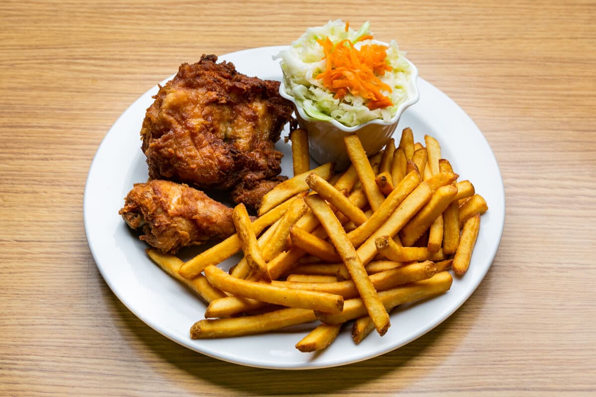 Chicken Dinner (2 pcs)