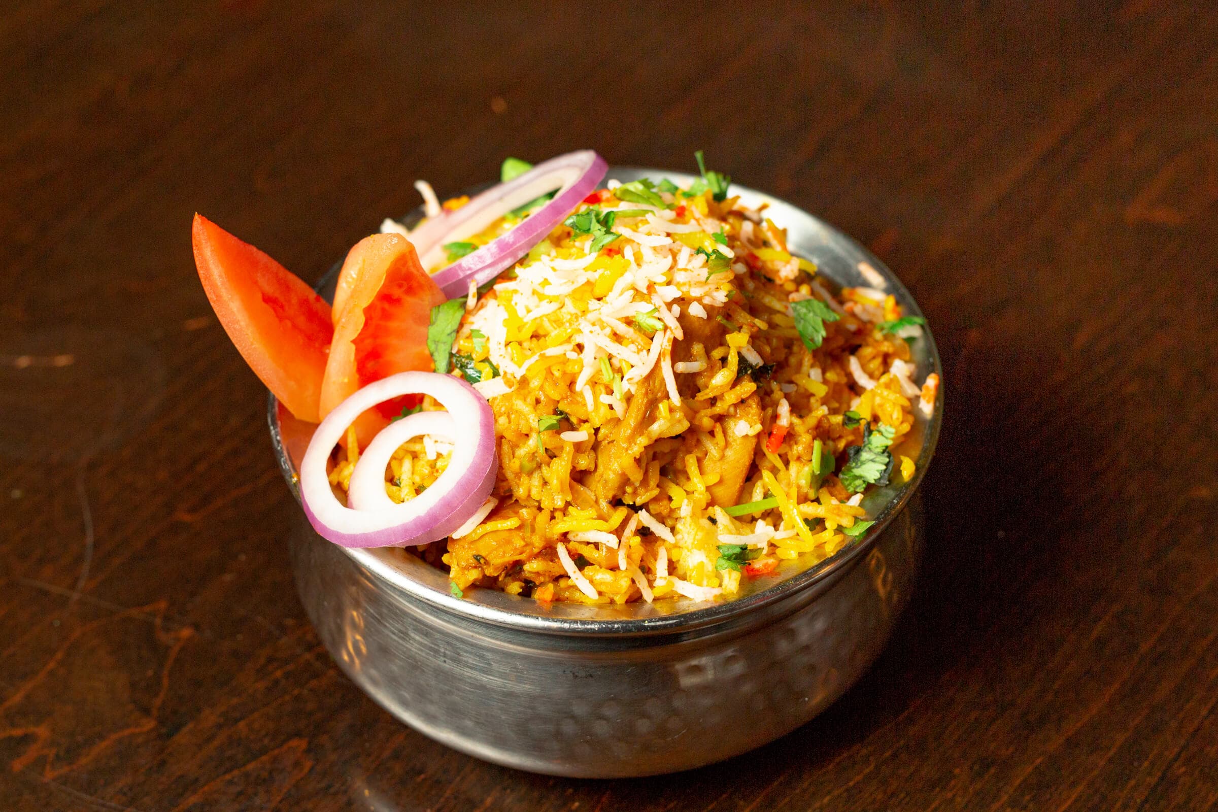 6. Dum Chicken Biryani