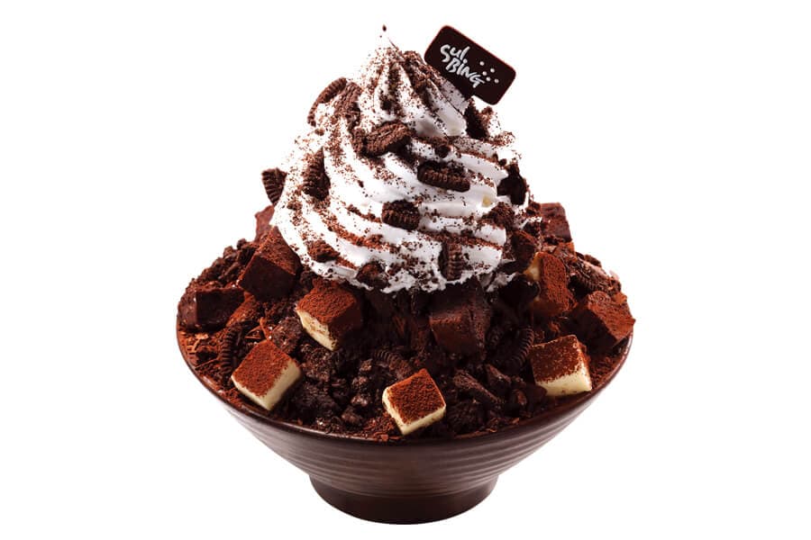 3 Chocolate Brownie Bingsu