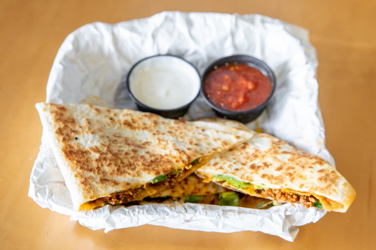 Ground Beef Quesadilla