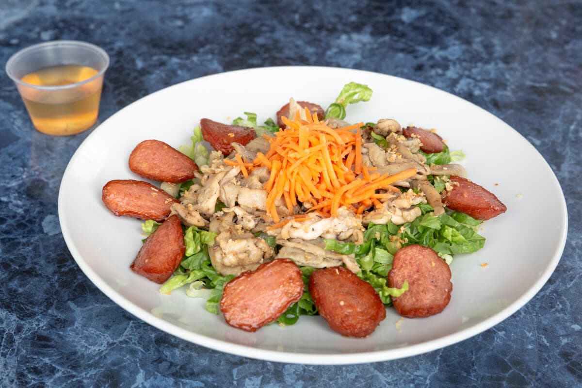 40. Lemongrass Char-broiled Chicken and Char-broiled Pork Hash Balls