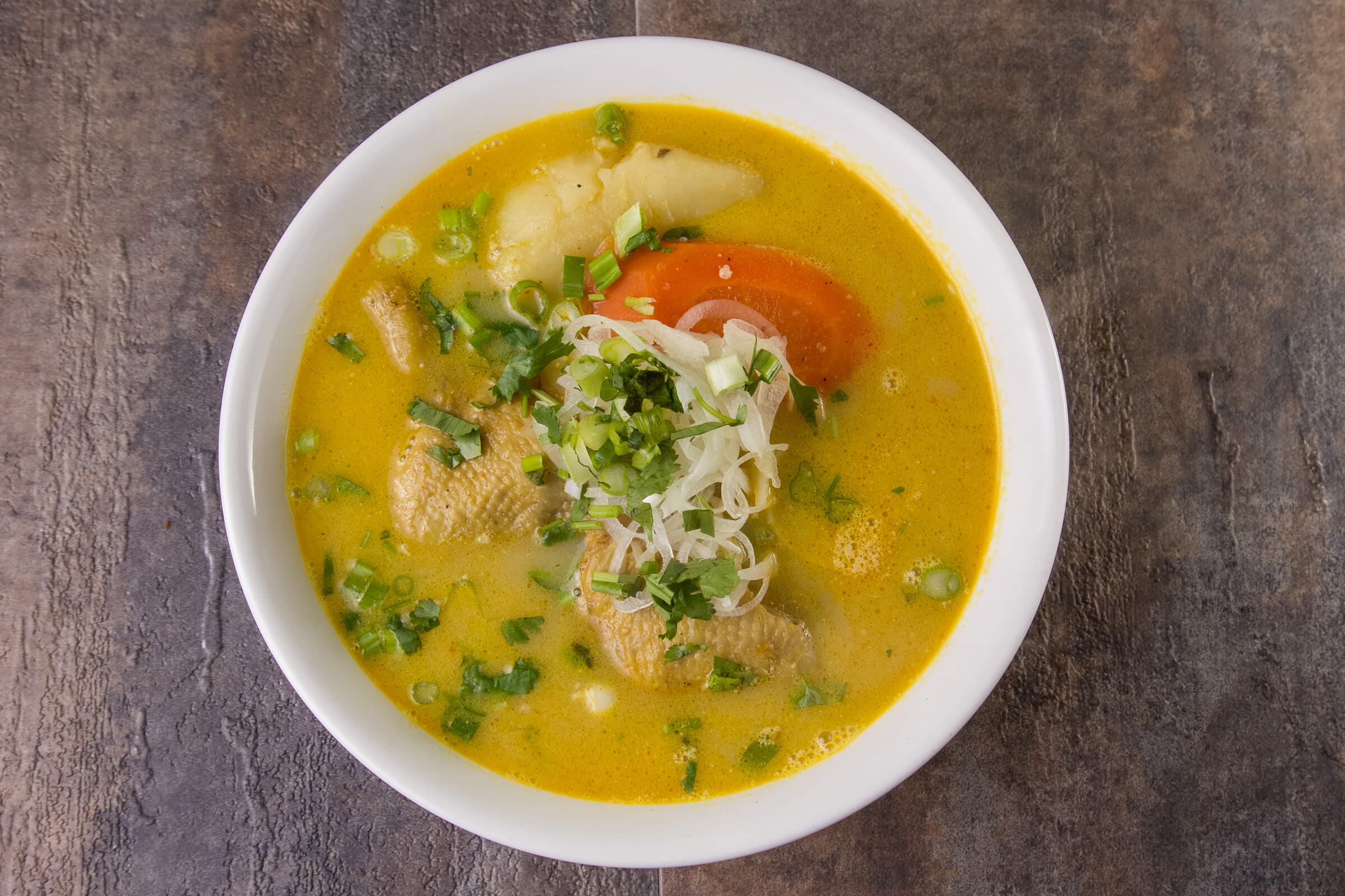 Vietnamese Chicken Curry Noodle Soup - Ca-Ri Ga