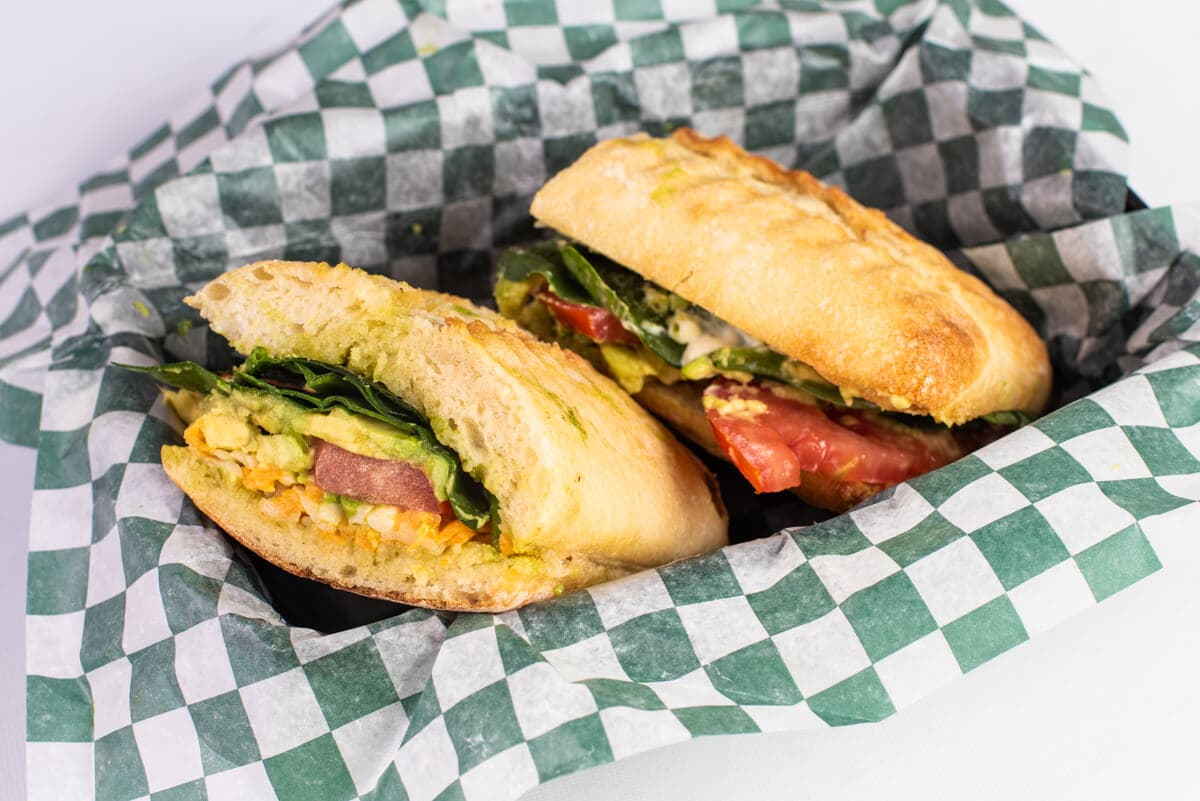 Cheesy Avocado Sandwich