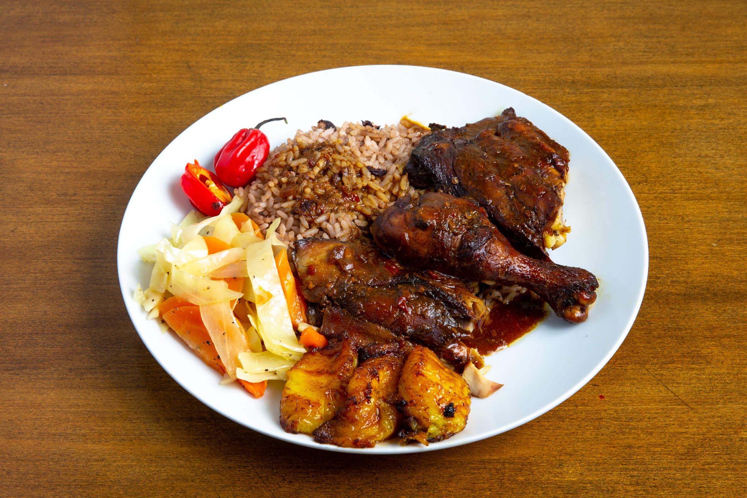 Dinner Size: Jerk Chicken Meal
