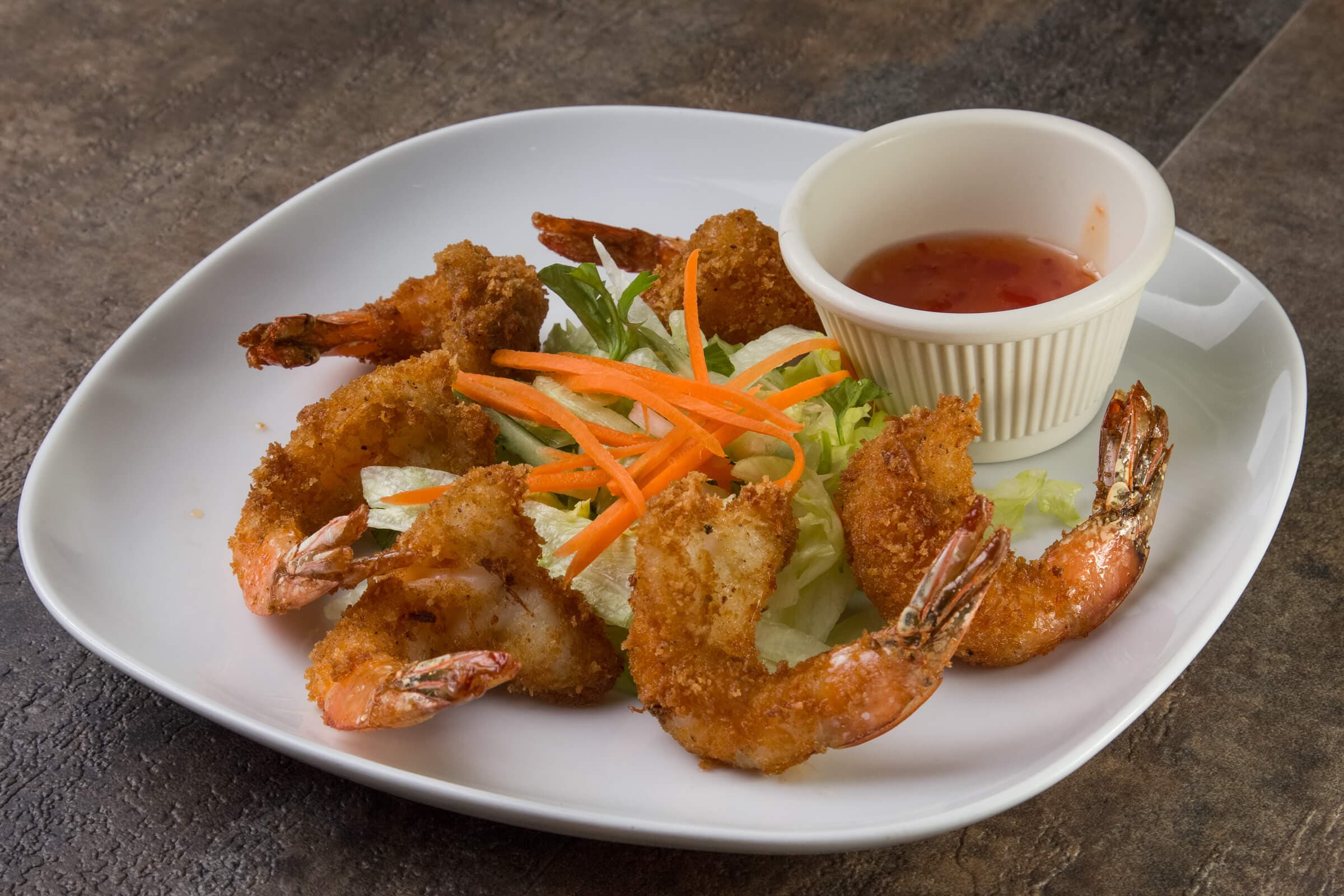 Coconut Shrimp (6 pcs) - Tom Chien Dua