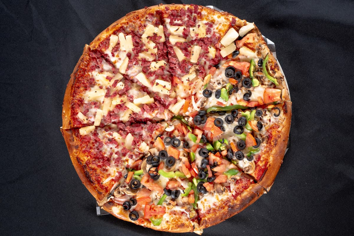 Greek Veggie Pizza