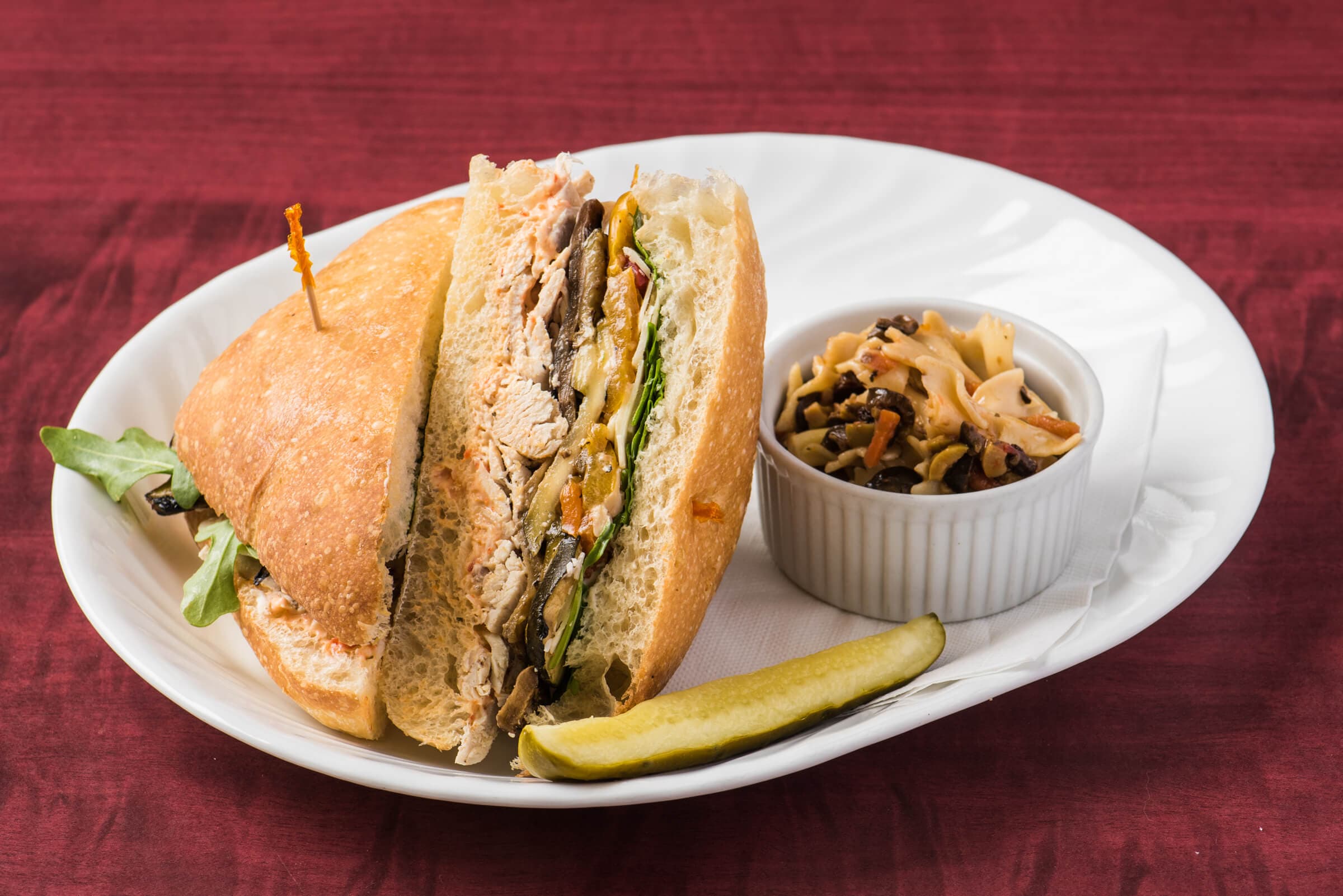Chicken and Asiago Sandwich