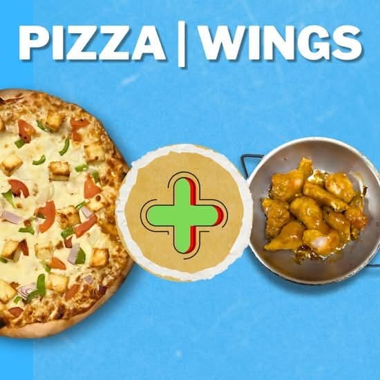 Large Pizza + Wings Combo