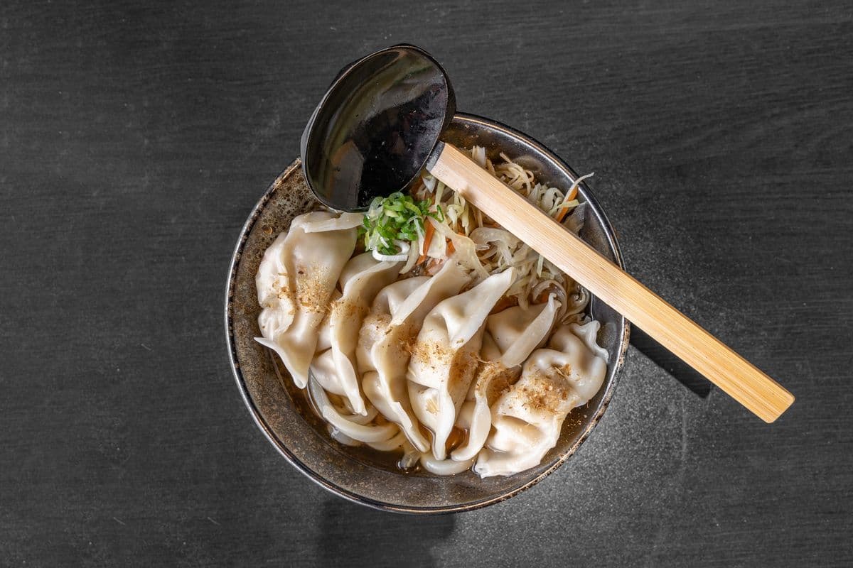 Gyoza Udon Soup