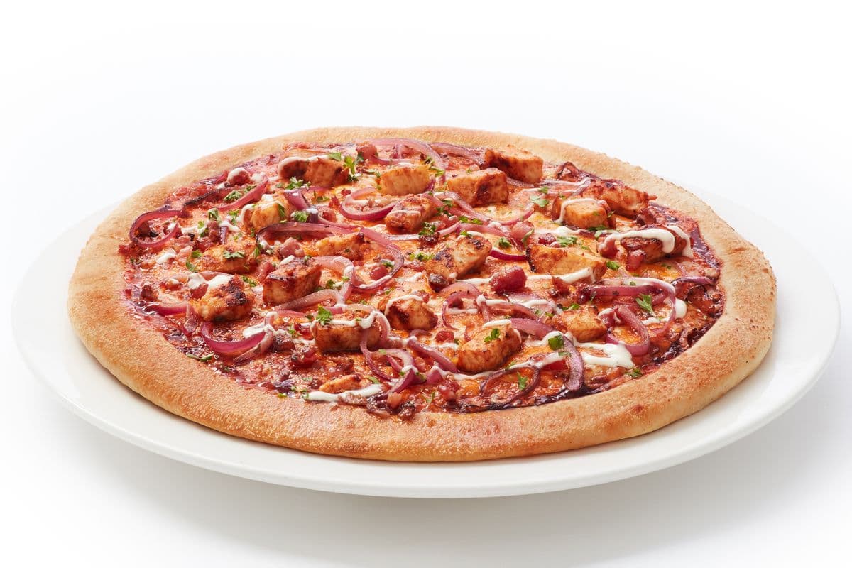 8" Individual Bourbon BBQ Chicken Pizza
