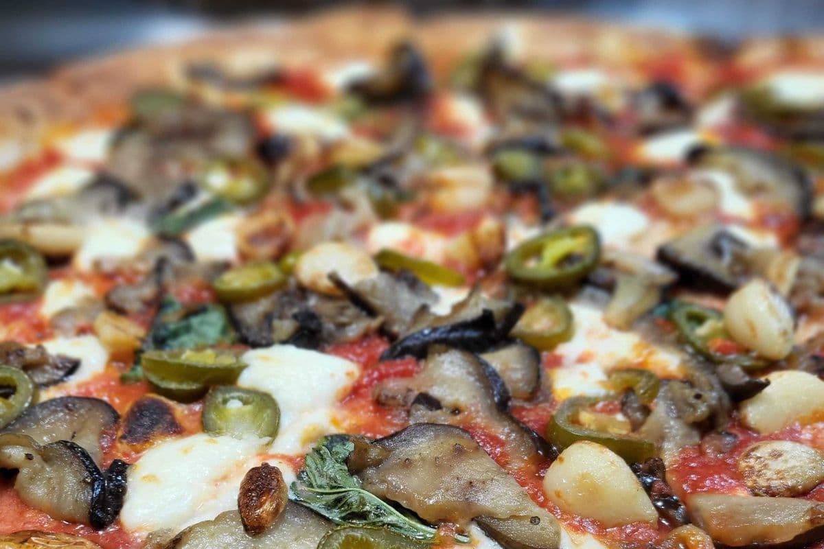 Eggplant Pizza