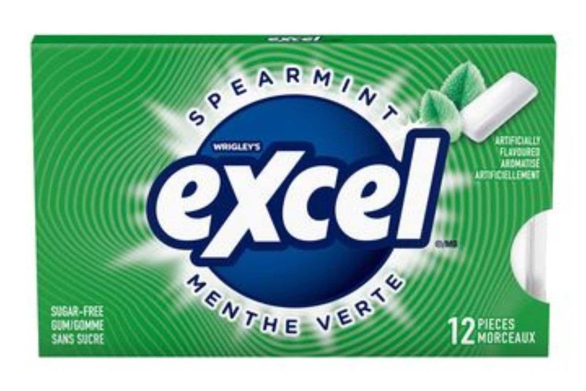 Gommes Excel Menthe verte