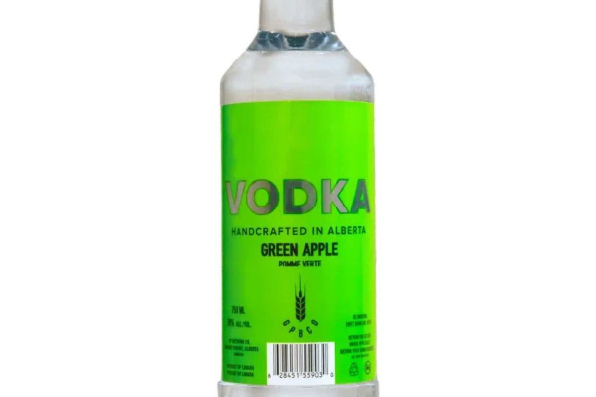 GPBCO Vodka Green Apple (1 x 750 ml)