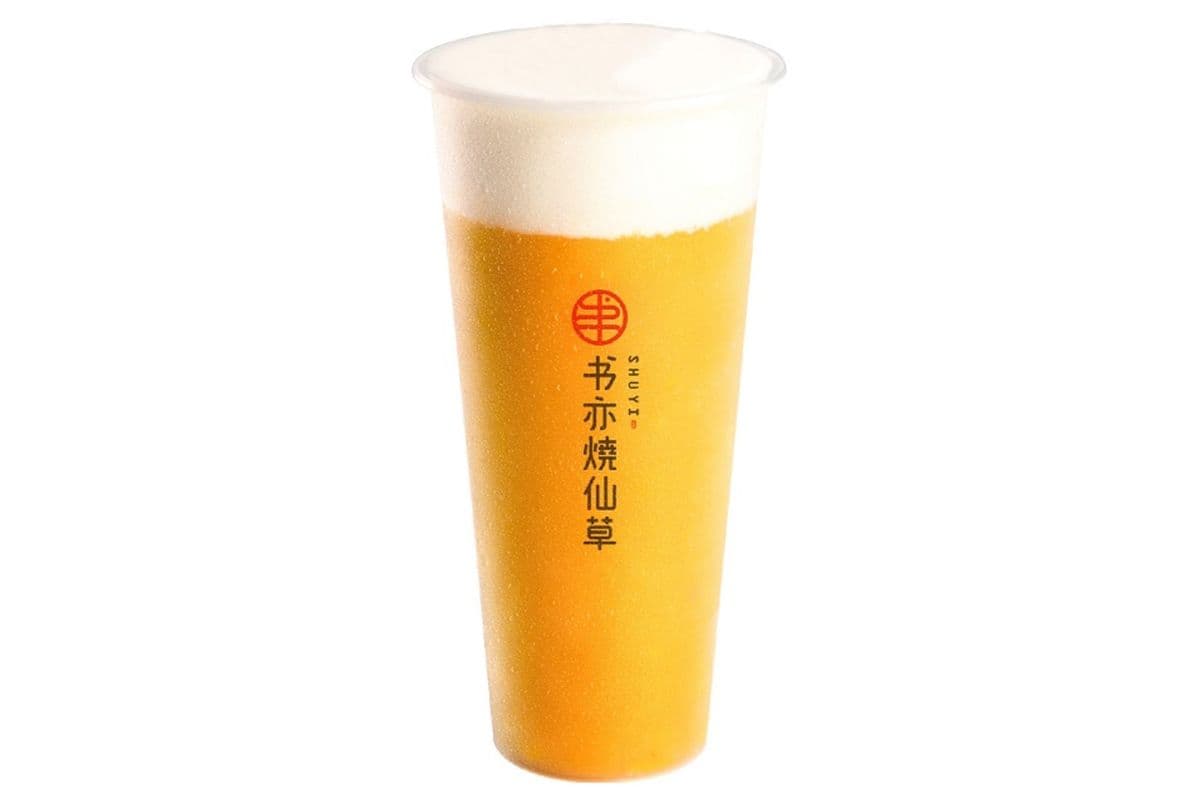 Mango Cheese Green Tea(Cold) 芝士芒果多多