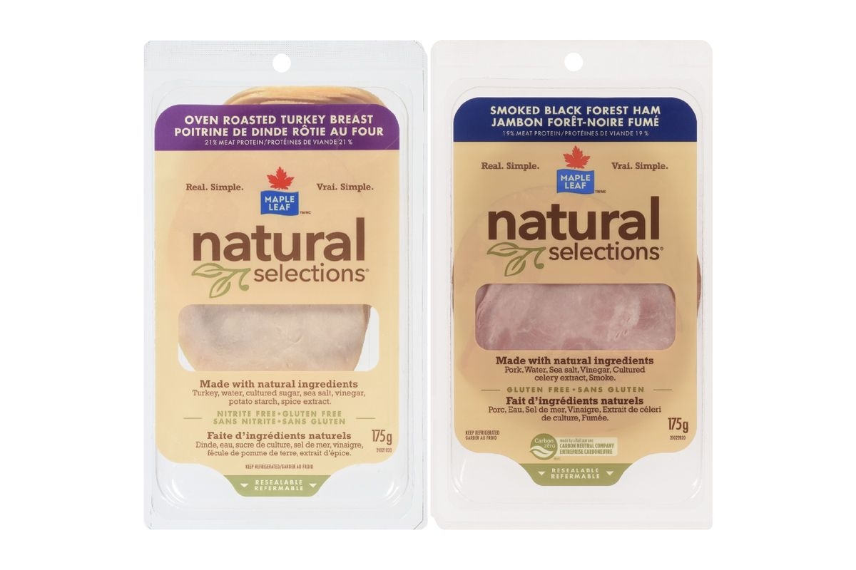 Maple Leaf Natural Selections Deli Meats