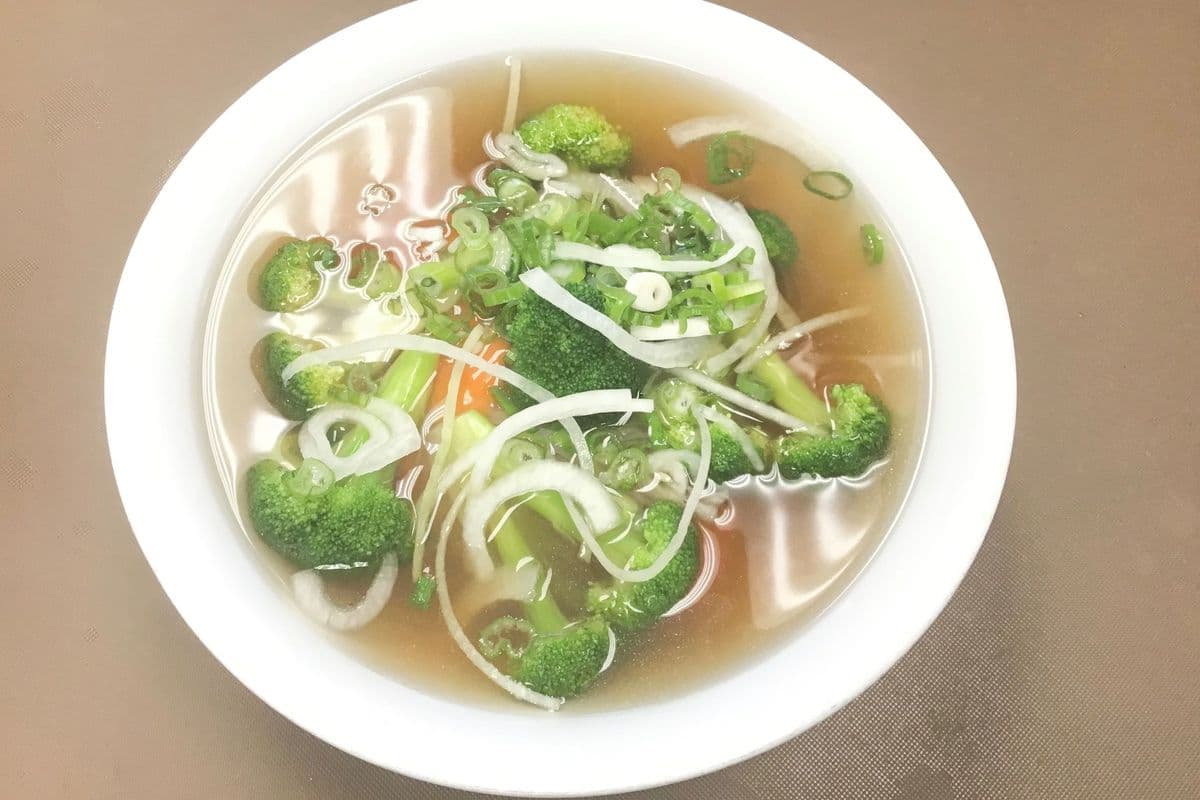 P17. Vegetarian Noodle Soup (Veggie Broth) / Phở Chay