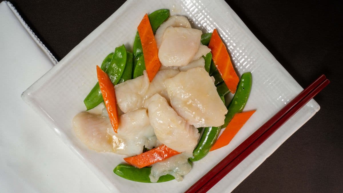 GS Filet of Sole with Snap Peas 甜豆龍利柳