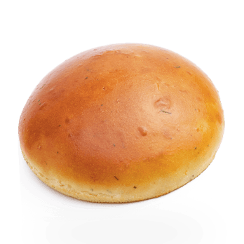 Herb & Garlic Gourmet Hamburger Bun - 6 Pack
