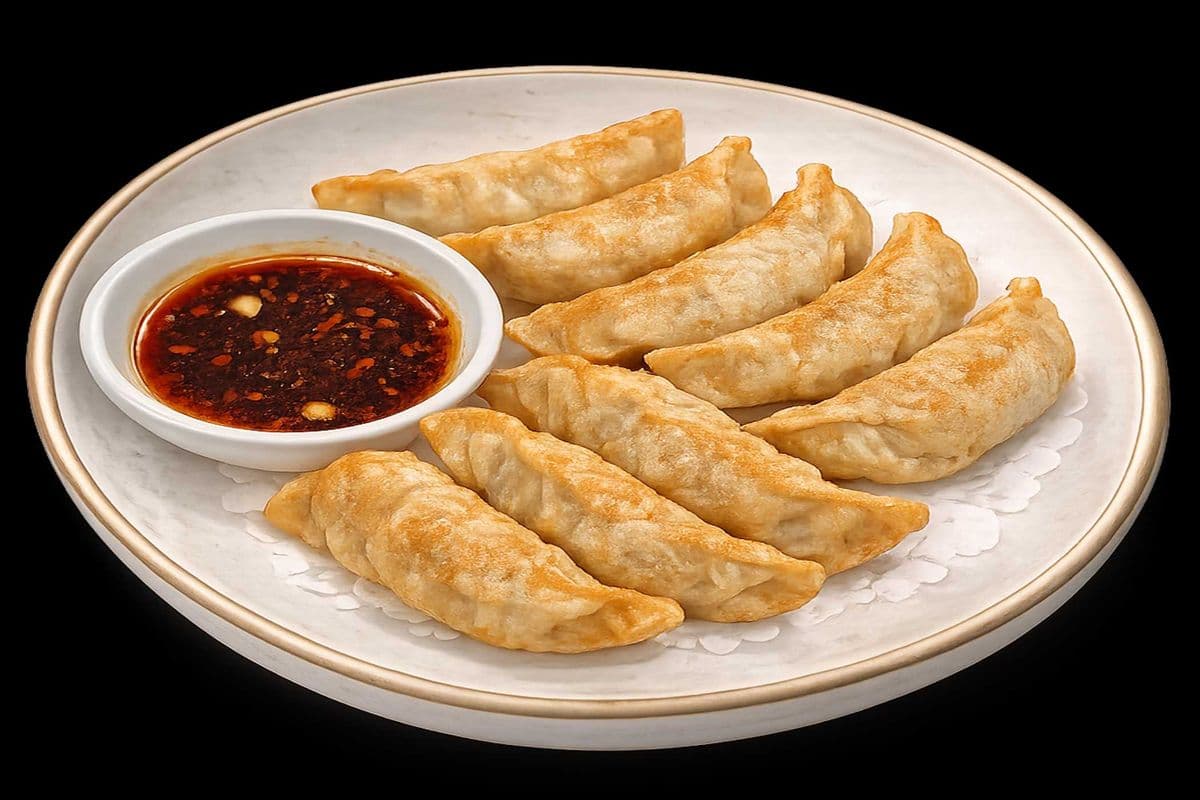 4E. Deep Fried Pork Dumplings (10 PC)