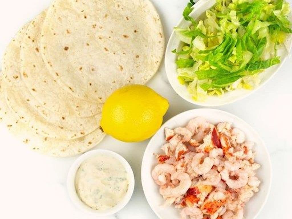 Kit tacos de homard & crevettes de la Gaspésie/Gaspé Lobster & Shrimp Taco Kit