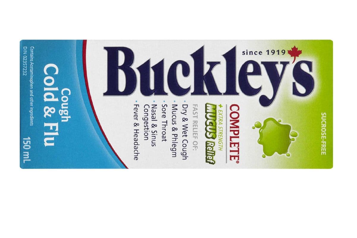 BUCKLEY'S COMPLETE SYRUP 150ML PACK (150 ML)