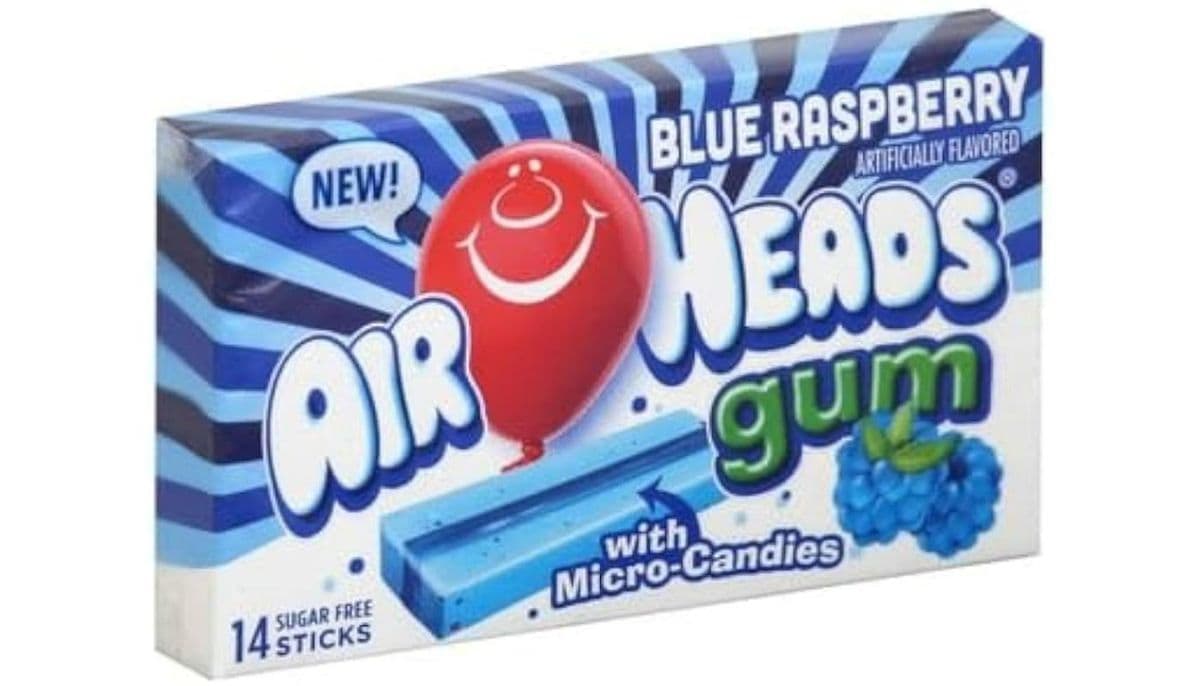 Airheads Gum Blue Raspberry - Turkey