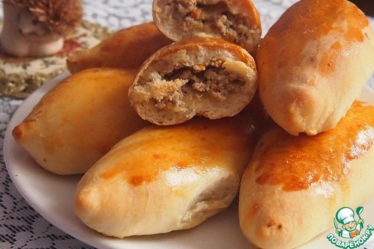 One Piece of Pasties with Pork Meat
