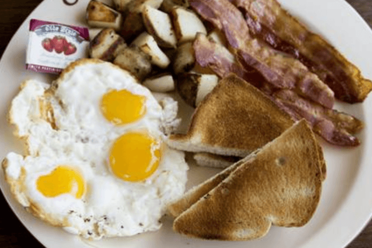 Three Eggs Breakfast (available until 11am)
