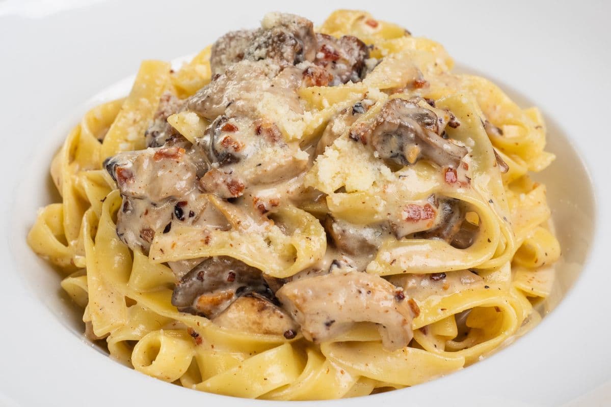 Tagliatelle con Funghi