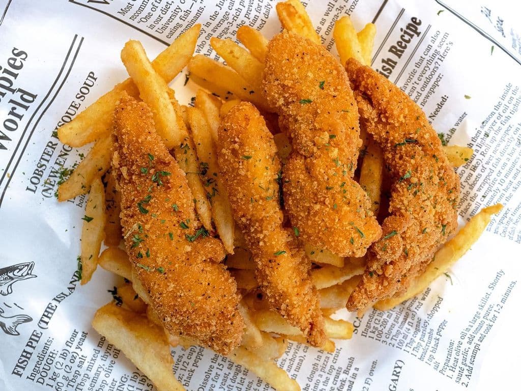 Chicken Tenders with Fries