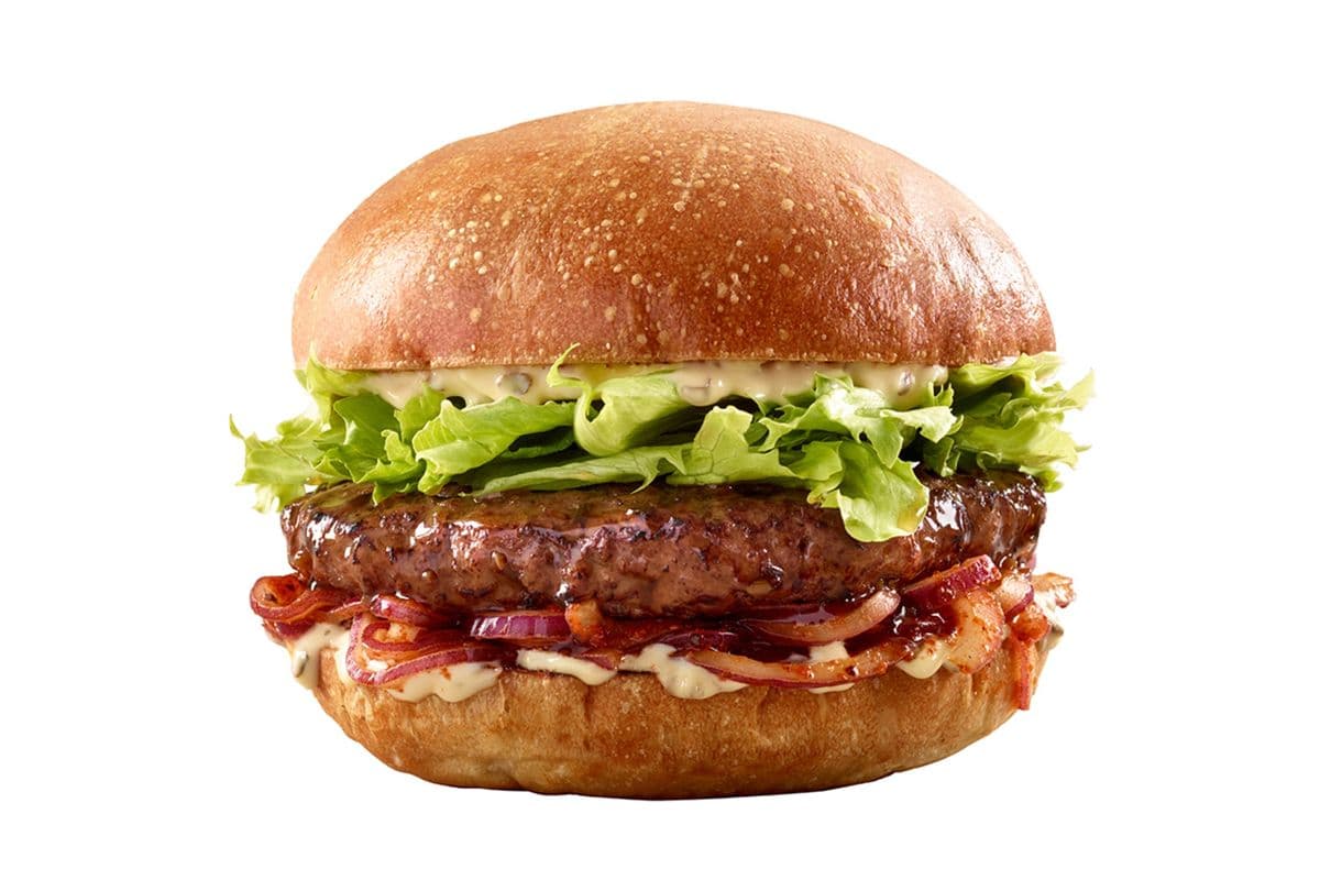 Korean BBQ Burger Combo