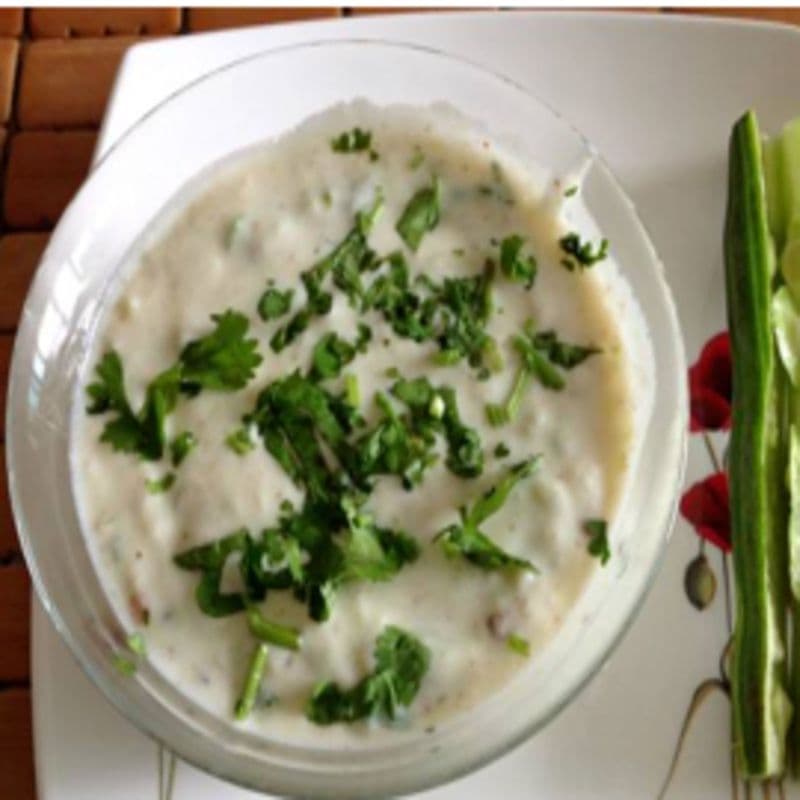 Eggplant Raita