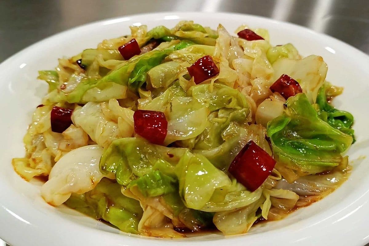 Stir fry Cabbage 火爆莲花白