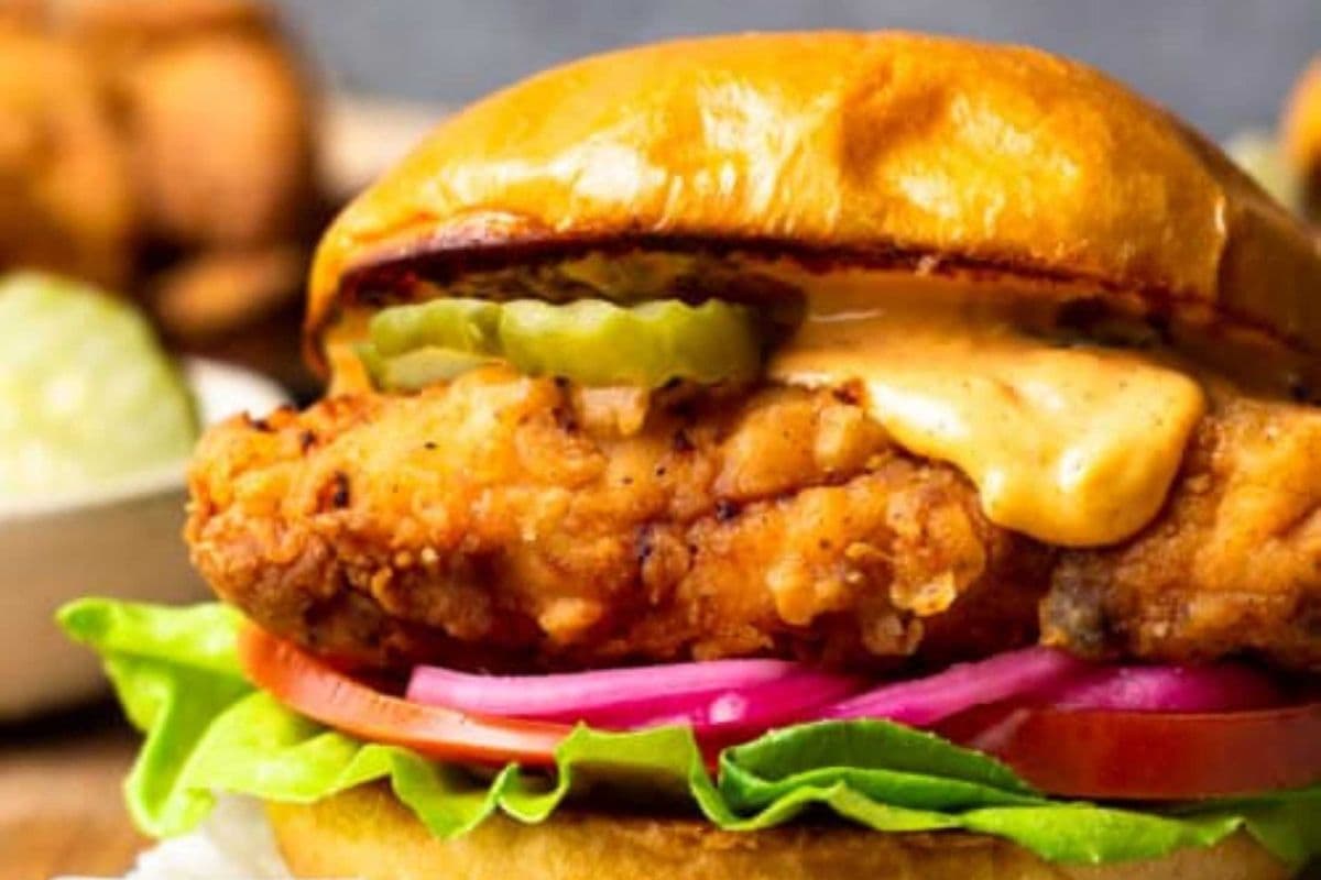 Thunder Crunch Chicken Burger