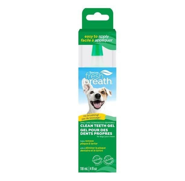 Tropiclean Fresh Breath No Brushing Clean Teeth Dental & Oral Care Gel for Dogs 2oz