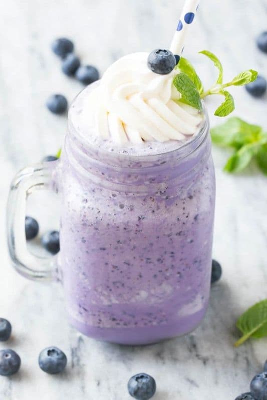 Blueberry Smoothie and Cream Cheese (NC7)
