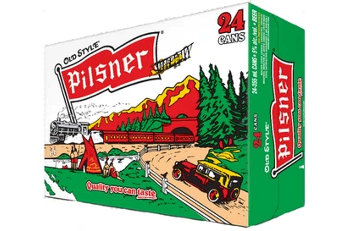 Old Style Pilsner 355ml 24pk Can