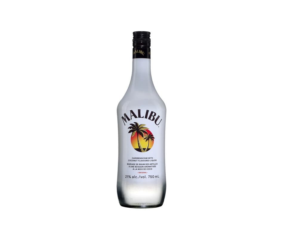 Malibu Coconut Rum (1 x 750 ml)