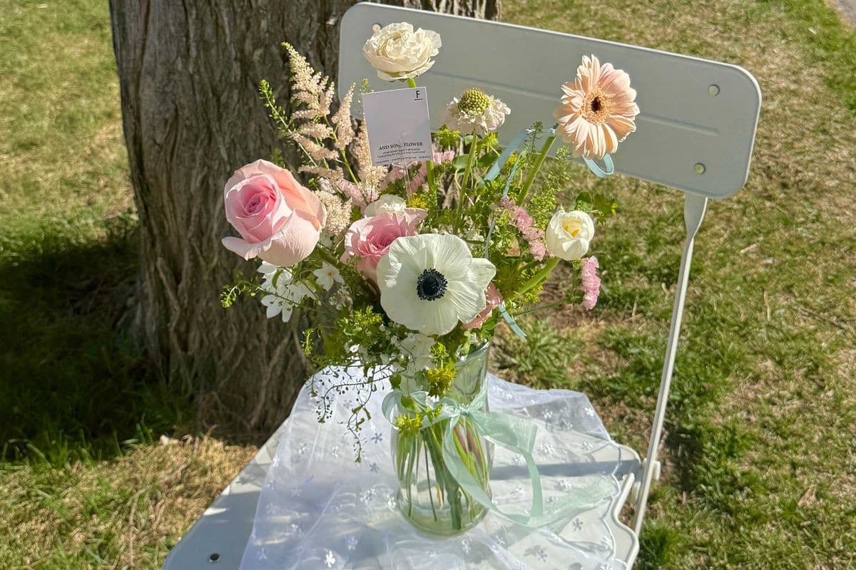 Small Florist Design Vase