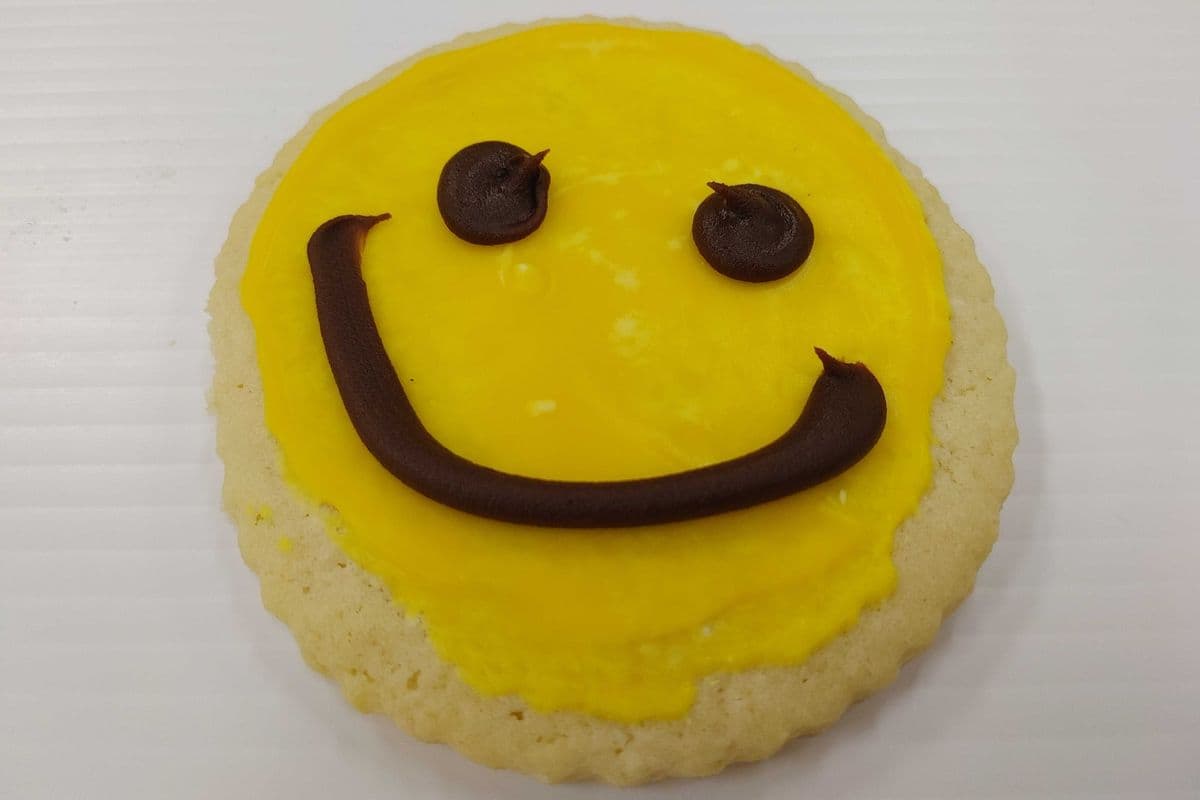 Sugar Cookie (Smiley Face, 4")
