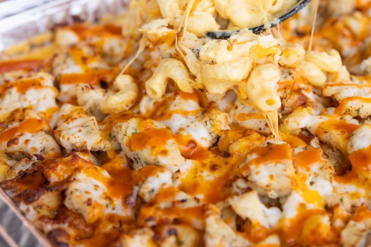 Mc-N-Cheese Buffalo Chicken