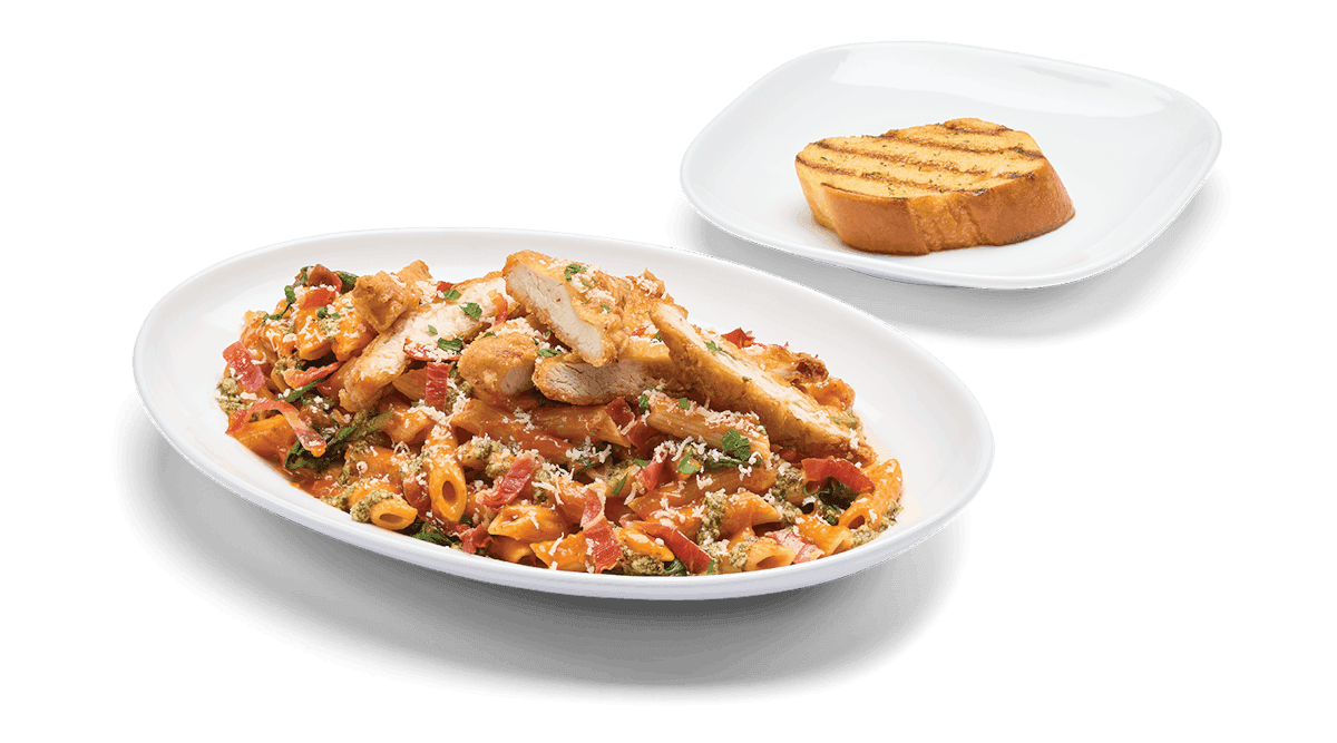 Crispy Chicken Vodka Penne