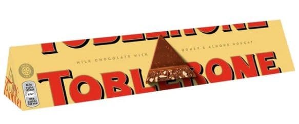 Toblerone Milk Chocolate Bar, 100 g